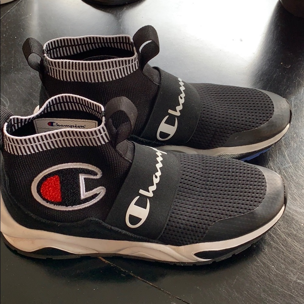 CHAMPION Rally Pro Black Boys Shoes